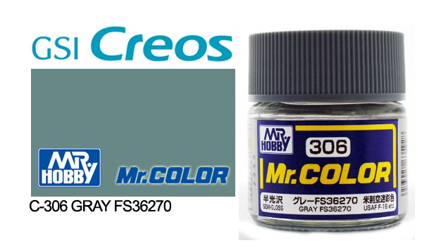 C306 Grey FS36270 Semi-Gloss